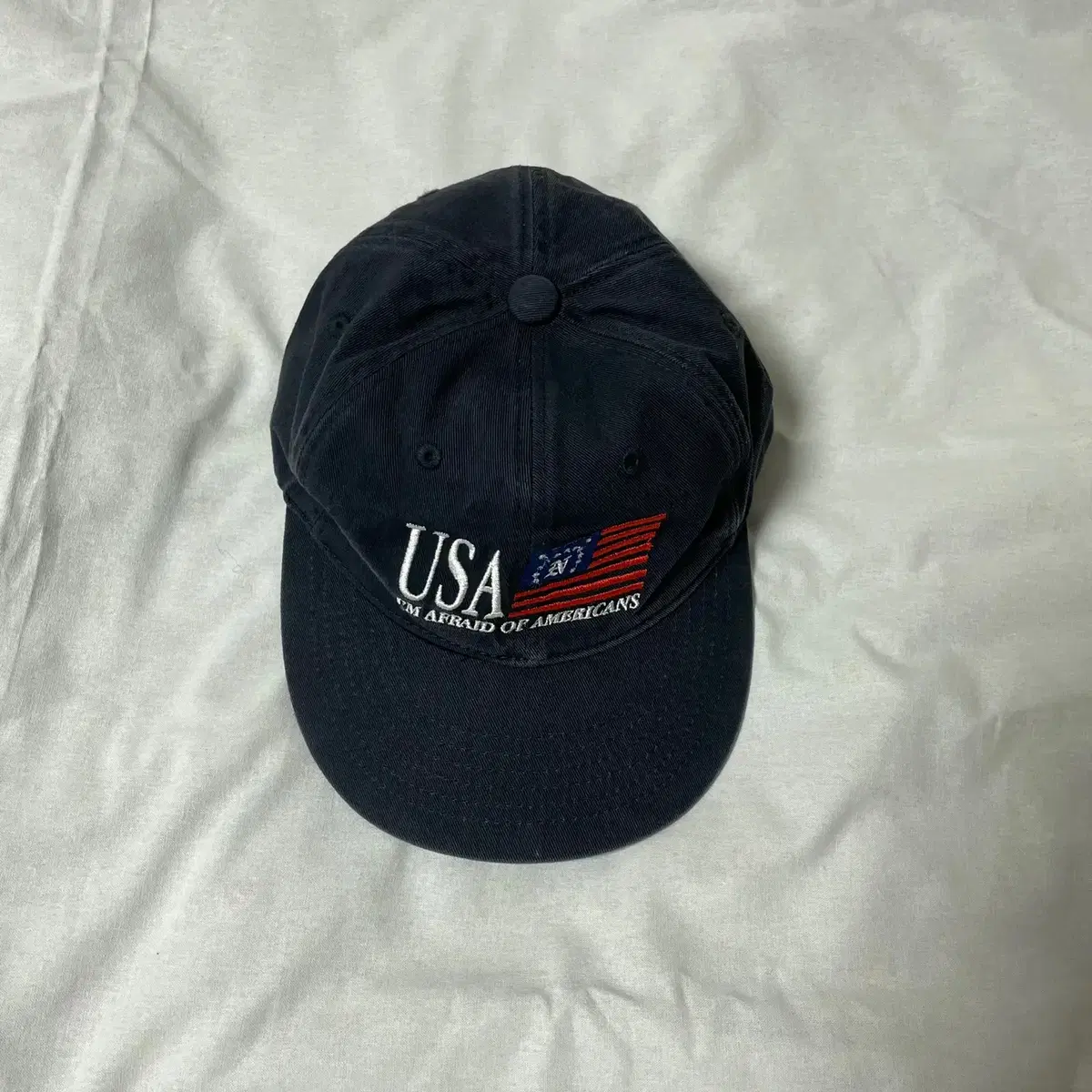 너티세비지 USA 6-PANEL CAP 네이비